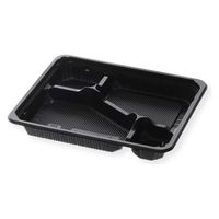 アヅミ産業 弁当容器 EW-400 本体・蓋透明セット EW400S-1 1ケース(400個(50個×8))（直送品）