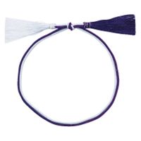 ラッピング用品 No.5 2重ゴム房 Aタイプ(二重) 中36cm 紫白金糸入 G1236PWR 1ケース(1000個(50個×20))（直送品）