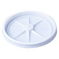 日本デキシー GLDH08HD 80Φ乳白リッド 1ケース(2000個(100個×20))（直送品）