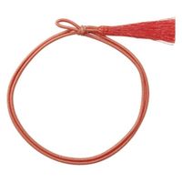 イグチ ラッピング用品 彩ゴム房 二重片花結び 小58cm オレンジILO GS2258ILO 1ケース(1000個(50個×20))（直送品）