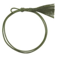 イグチ ラッピング用品 彩ゴム房 二重片花結び 大75cm モスグリーンIDG GS2275IDG 1ケース(1000個(50個×20))（直送品）