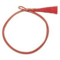 イグチ ラッピング用品 彩ゴム房 二重片花結び 大75cm オレンジILO GS2275ILO 1ケース(1000個(50個×20))（直送品）