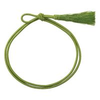 イグチ ラッピング用品 彩ゴム房 二重片花結び 大75cm ライムグリーンIYG GS2275IYG 1ケース(1000個(50個×20))（直送品）