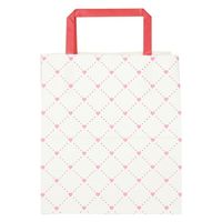 パックタケヤマ 紙手提袋 H平181 ハートキルティング レッド HZT69918 1ケース(200個(50個×4))（直送品）