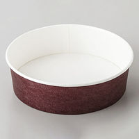 東洋アルミエコープロダクツ 紙トレー K8152B 紙カップ ブラウン 1ケース(600個(100個×6))（直送品）