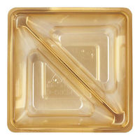 アヅミ産業 KC60-C KCカップ 斜め仕切 (80-80) 金 KC60CGR 1ケース(2000個(100個×20))（直送品）