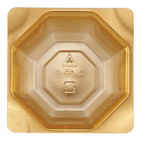 アヅミ産業 KC65-B KCカップ 八角 (87-87) 金 KC65BGR 1ケース(2000個(100個×20))（直送品）