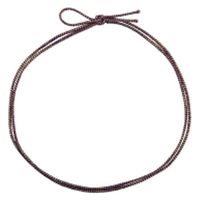イグチ ラッピング用品 4ッ打ラメ入りゴム 2重片花結び 74cm 紫×金 KH04274PG 1ケース(1000個(100個×10))（直送品）