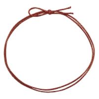 イグチ ラッピング用品 4ッ打ラメ入りゴム 2重片花結び 74cm 赤×金 KH04274RG 1ケース(1000個(100個×10))（直送品）