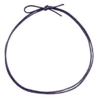 イグチ ラッピング用品 4ッ打ラメ入りゴム 2重片花結び 74cm 紫×銀 KH04274PS 1ケース(1000個(100個×10))（直送品）