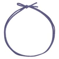 イグチ ラッピング用品 平彩ゴム 二重片花結び 小62cm 藤色 KH7262V 1ケース(1000個(50個×20))（直送品）