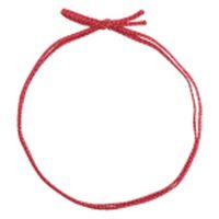 イグチ ラッピング用品 平彩ゴム 二重片花結び 中74cm 赤 KH7274R 1ケース(1000個(50個×20))（直送品）