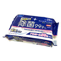 ウェットティッシュ LD-129 リファイン アルコール30%除菌 極厚大判ウエットティッシュ(25枚) 1ケース(30個)（直送品）
