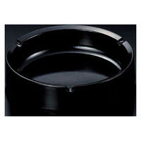 マイン M10-819 灰皿 黒 (小) 1点（直送品）