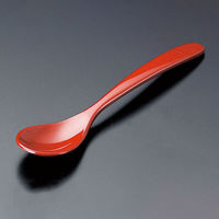 マイン カトラリー M10-956 スプーン 朱赤 1ケース(1200個(20個×60))（直送品）