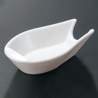 マイン メラミン食器 M11-195 レンゲ置き 白 1袋(10個)（直送品）