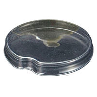 マイン M11-350 珍味入れ 竹小用蓋 透明10個入 1ケース(480個(10個×48))（直送品）