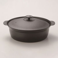 マイン M11-513 黒鍋 φ26(蓋付) 1点（直送品）