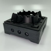 マイン 固形燃料用コンロ M11-629 民芸こんろ B-3 黒 1点（直送品）