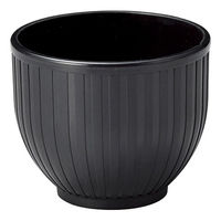 マイン M11-631 耐熱蒸し椀(大)身 黒 1ケース(120個(5個×24))（直送品）