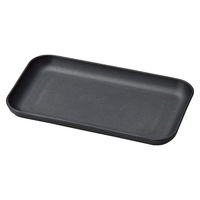 マイン M11-652 耐熱角皿(大) 黒 1ケース(80個(5個×16))（直送品）