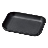 マイン M11-653 耐熱角皿(小) 黒 1ケース(135個(5個×27))（直送品）