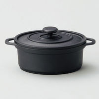 マイン 鍋 M11-710 ミニココ オーバル(小) ブラック 1点（直送品）