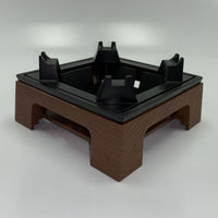 マイン 固形燃料用コンロ M11-722 民芸こんろ A-2 茶 1点（直送品）