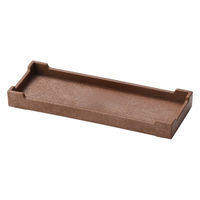 マイン カスタートレー M44-169 カスター盆 ブラウン 8.5×23 1点（直送品）