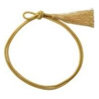 イグチ 装飾資材 彩ゴム房 二重片花結び 小58cm クリームICY OKGS2258ICY 1ケース(1000個(100個×10))（直送品）