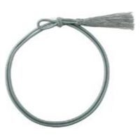 イグチ 装飾資材 彩ゴム房 二重片花結び 大75cm グレーISG OKGS2275ISG 1ケース(1000個(100個×10))（直送品）