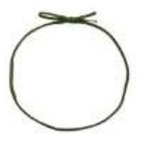 イグチ 装飾資材 平彩ゴム 二重片花結び 小62cm 濃緑 OKKH7262DG 1ケース(1000個(100個×10))（直送品）