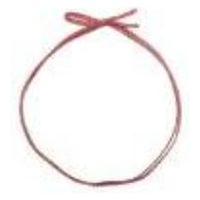 イグチ 装飾資材 平彩ゴム 二重片花結び 小62cm ピンク OKKH7262LLP 1ケース(1000個(100個×10))（直送品）