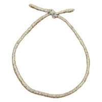 イグチ 装飾資材 コットンゴム 特細 2重片花結び 90cm ナチュラル OKKHCOT290NT 1ケース(1000個(100個×10))（直送品）