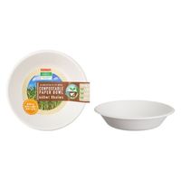 サンナップ パルプモールド コンポスタブルペーパーボウル 460ml 8個入 P-460CPM 1ケース(180個(10個×18))（直送品）