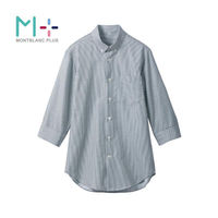 住商モンブラン 七分袖シャツ シャツ 兼用 7分袖 グレー LL SS002-92 SS002-92_LL 1点（直送品）