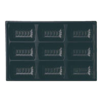 アヅミ産業 T-90-60-C インナー(黒) T90-60CASK-1 1ケース(300個(50個×6))（直送品）