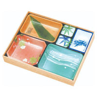 アヅミ産業 折箱 W-110 シャクリ蓋(T110-C) W-A002 1ケース(60個(10個×6))（直送品）