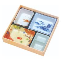 アヅミ産業 折箱 W-80-80 シャクリ蓋(T-85ASK) W-A013 1ケース(78個(13個×6))（直送品）