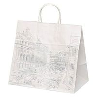 パックタケヤマ 紙手提袋 自動手提袋 HV75 ロンドン XZT00937 1ケース(200個(50個×4))（直送品）