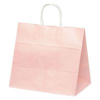パックタケヤマ 紙手提袋 自動手提袋 HV75 クリスタル ピンク XZT00941 1ケース(200個(50個×4))（直送品）