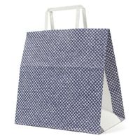 パックタケヤマ 紙手提袋 平紐手提袋 H平26 シボリ XZT01010 1ケース(200個(50個×4))（直送品）