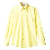 住商モンブラン ボタンダウンシャツ ZK2711-3CB_SSS ニットシャツ 兼用 長袖 イエロー SSS 1点（直送品）