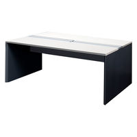 ネットフォース ワークプロ フリーアドレスデスク 2人用 ブラック×ホワイト WPF-1414-AW-WHBK 1台（直送品）
