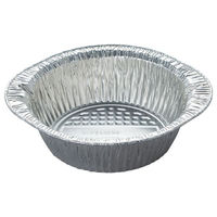 東洋アルミエコープロダクツ 汎用トレー ホイルコンテナ 961IH アルミ容器 丸鍋 00582237 1袋(125個)（直送品）