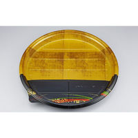 シーピー化成 寿司桶 NUN丸桶6 天佑金 本体 0780506004045 1ケース(80個(10個×8))（直送品）