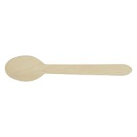 使い捨てスプーン テイクアウト用木製スプーン 160mm 100本入 00224055 1ケース(50個)（直送品）