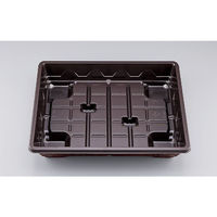 シーピー化成 仕出し弁当容器 U-71(B) 大輪 本体 0116071000505 1ケース(240個(20個×12))（直送品）