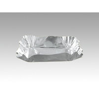 東洋アルミエコープロダクツ アルミカップ ホイルケース 長方形 100枚入 00015873 1袋（直送品）