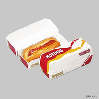 デリボックス ホットドックBOX 01328 1ケース(1000個(250個×4))（直送品）